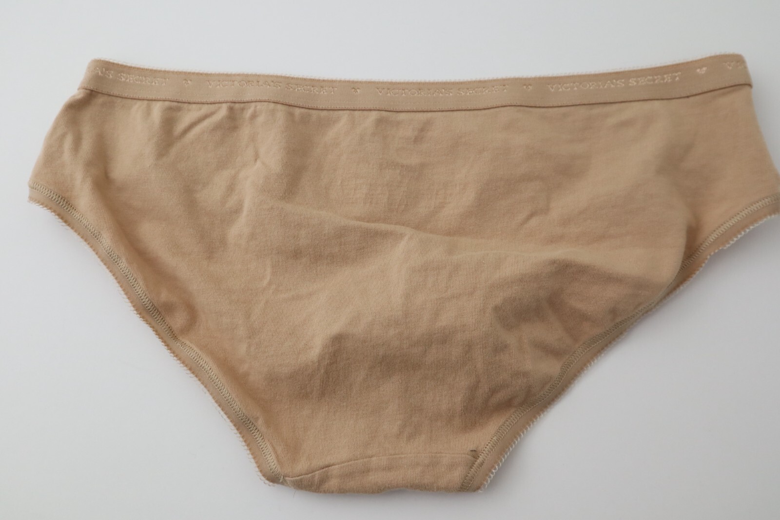 3 VTG 2014 Victoria’s Secret Thin Signature 95% cotton Bikini Panties Lot MEDIUM