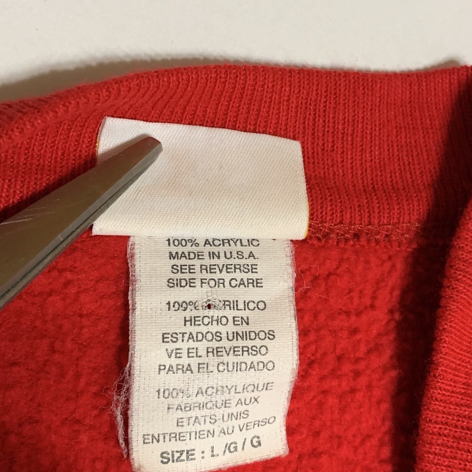 VTG Christmas Sweatshirt Joy To The World Women’s Size Large Holiday Time