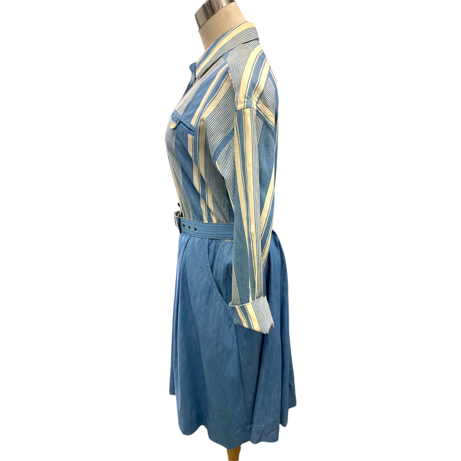 Classic Vintage 1980s Dress California Design By Dorothy Samuel Petites Size 6