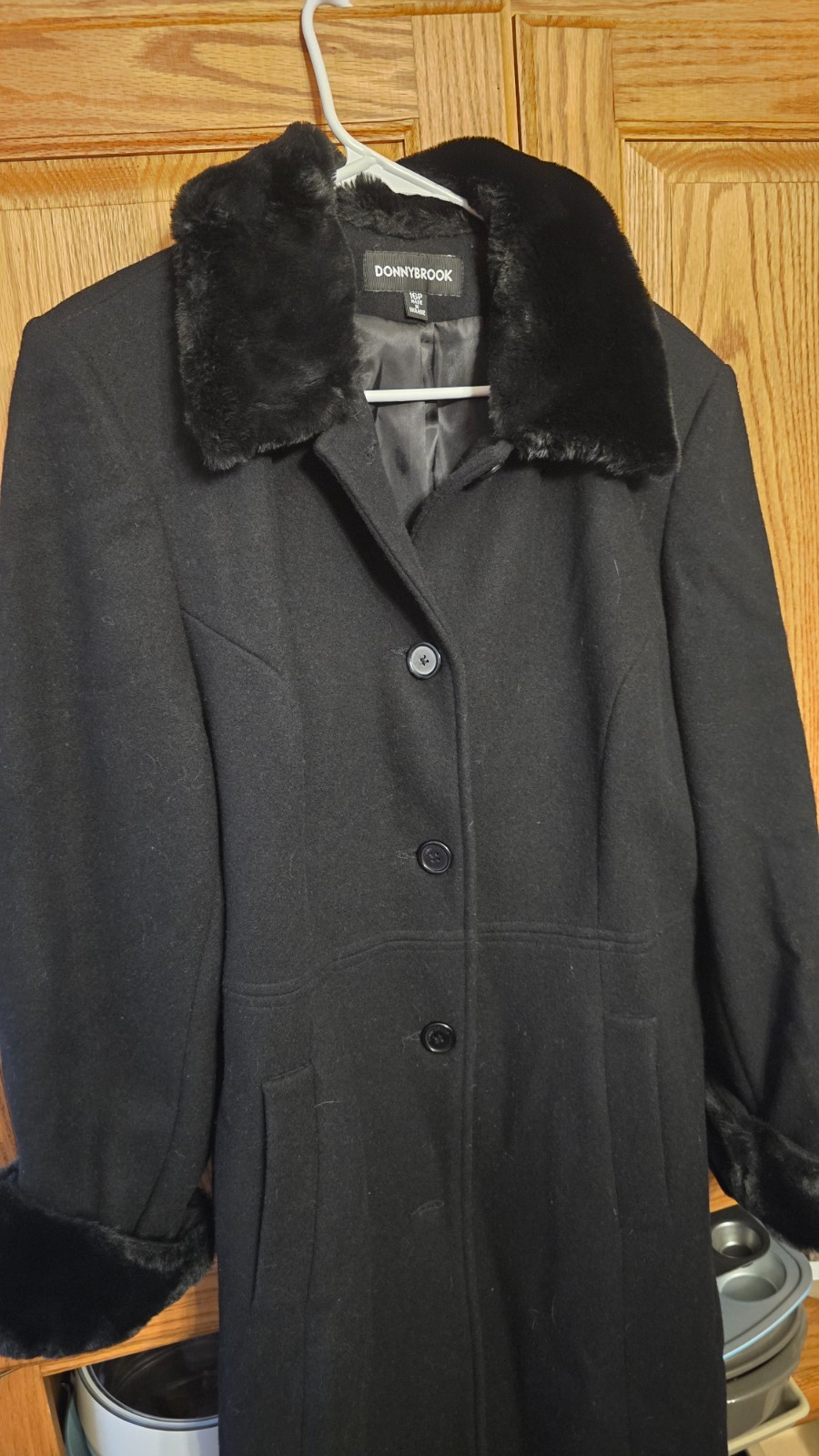Donnybrook Wool Coat size 16P Women’s Vintage 90s