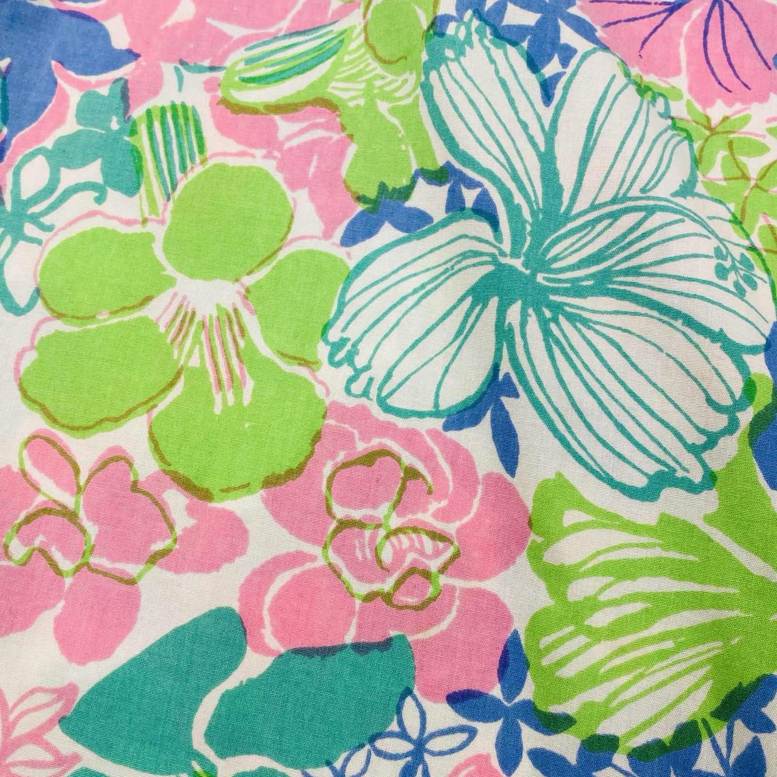Vintage Lilly Pulitzer Floral Skirt Late 70s – Early 80s W/ Pockets! Waist 27-34