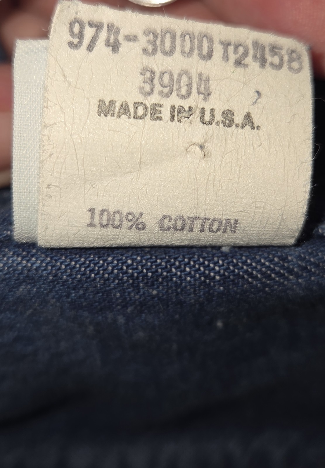 Vintage 70s Osh Kosh Blue Denim/100% Cotton Dress Women’s Size 12 Made In USA
