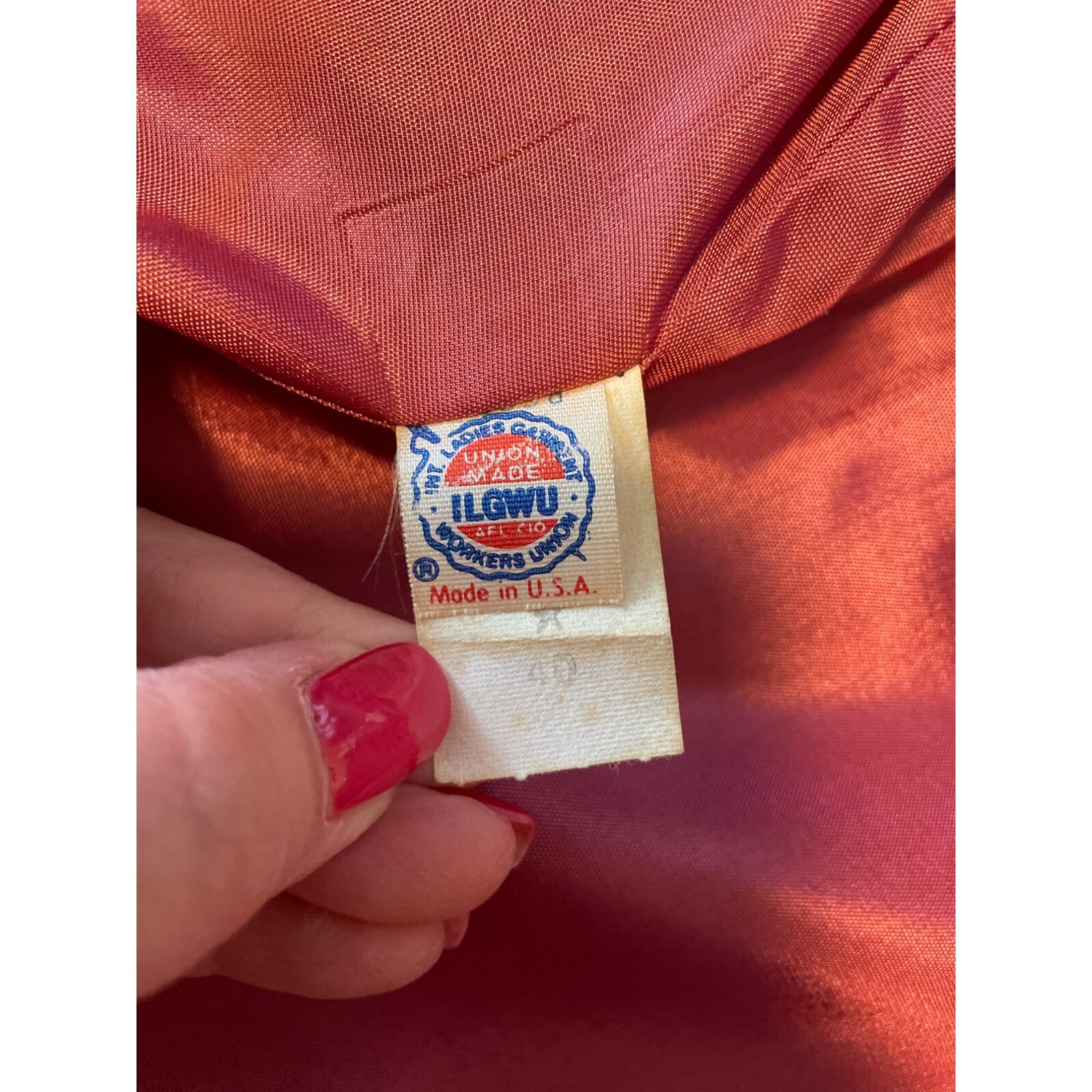 Vintage 80s Barry Ashley Maroon Open Long Sleeve Blazer Made in USA