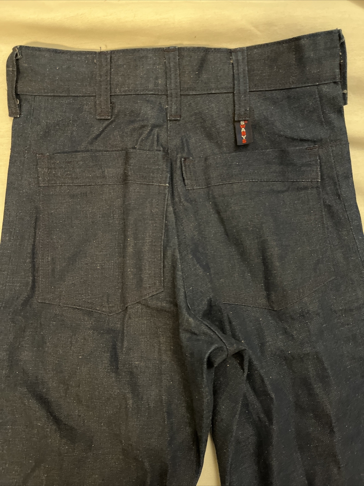 Vintage 60’s 70’s swabys sailor denim pants selvedge 26” Blue US Navy Rare