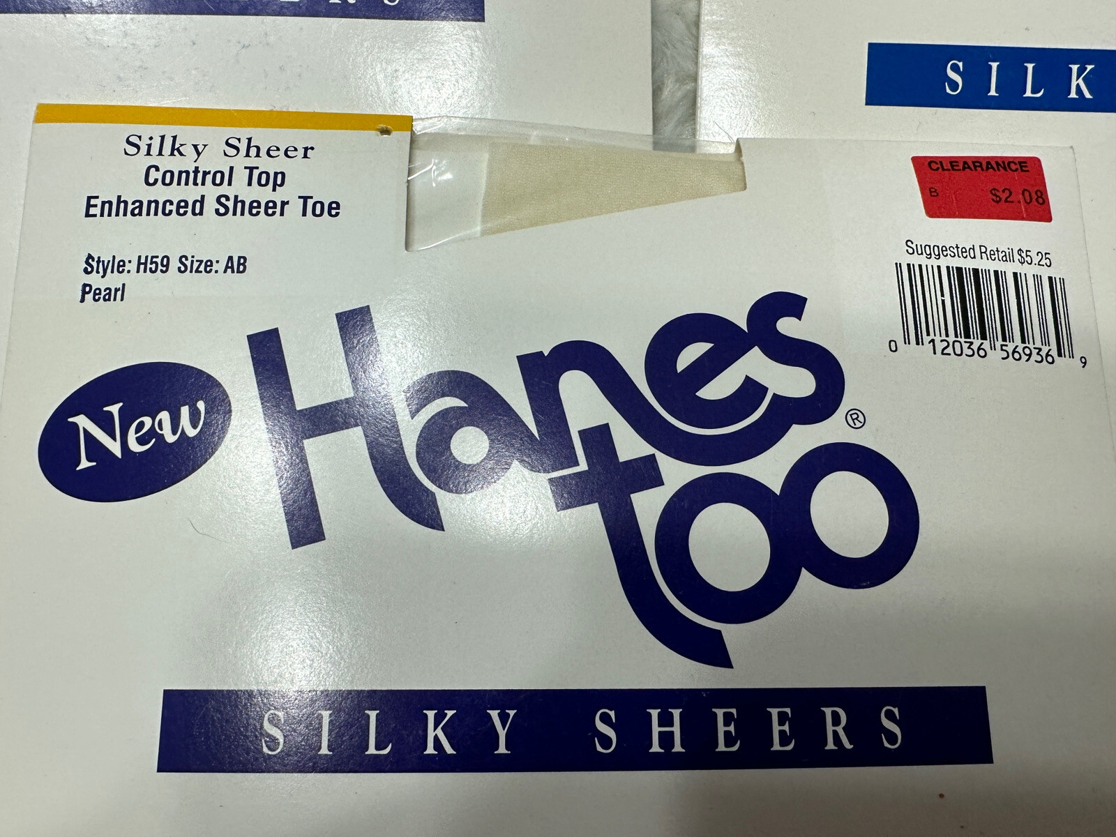 Vintage Lot of 5 Silky Sheers Hanes Too Pantyhose Barely There Tights Size: A B