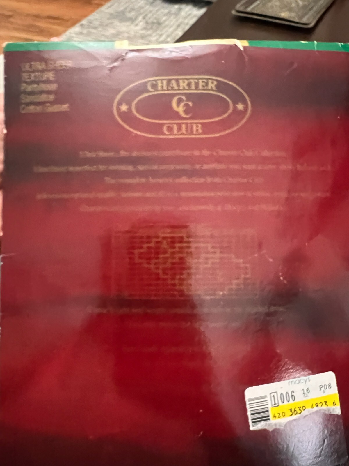 Vtg NEW~ Charter Club Pantyhose Ivory Rose Bud Back Seam 786 Med Ultra Sheer