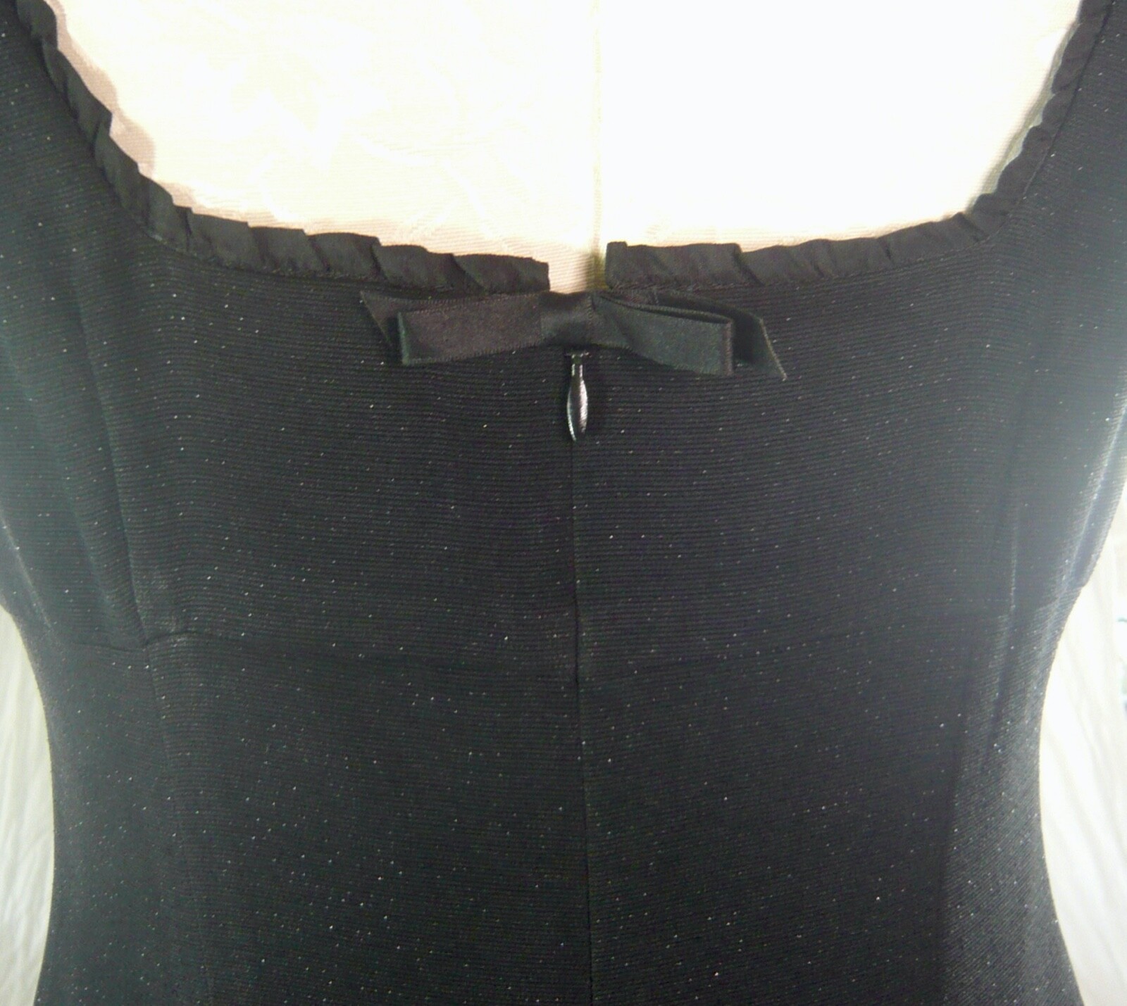 BaRgAiN BiN : NANETTE LEPORE vintage 80s 90s LITTLE BLACK DRESS curvy cocktail 8