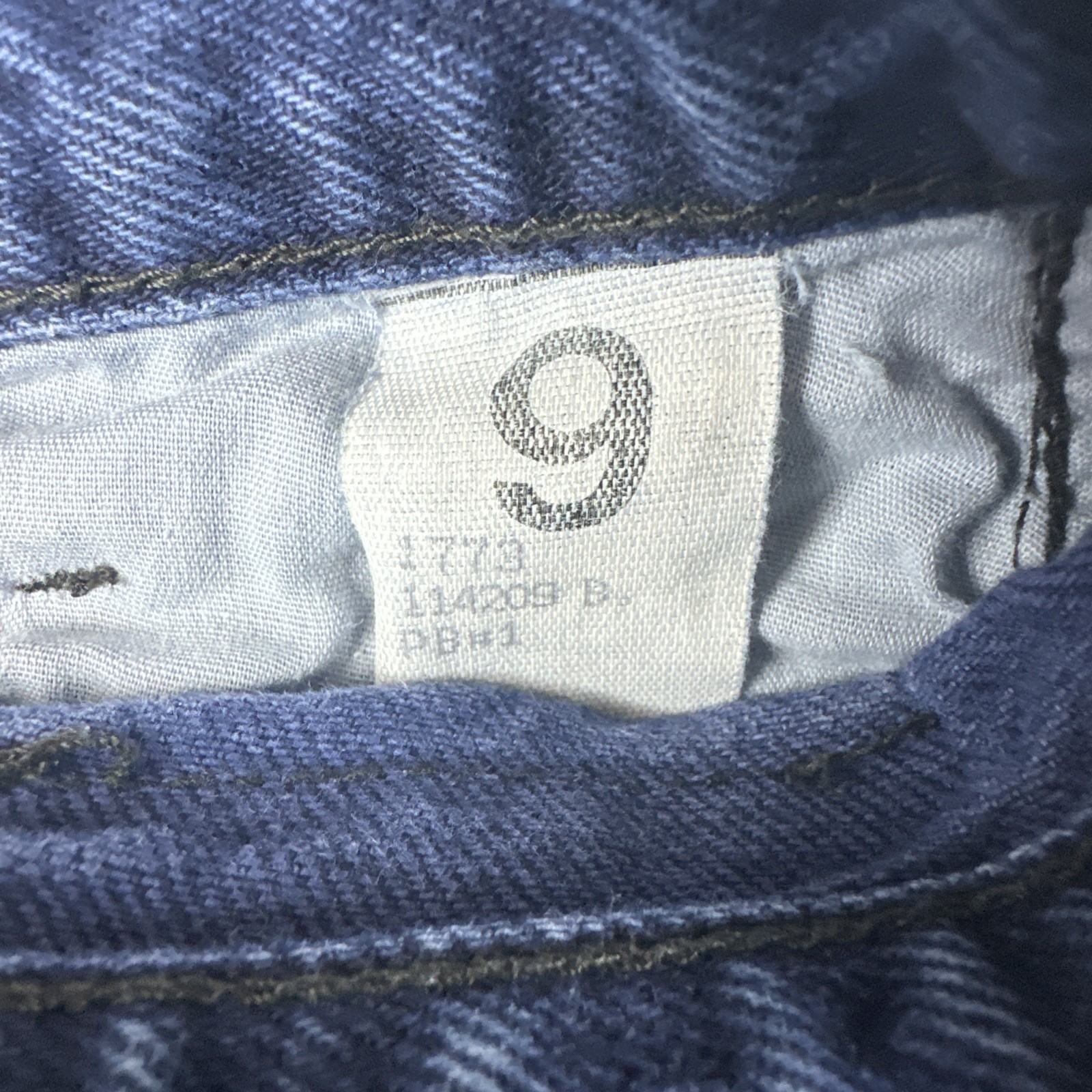 Zena Jeans Denim 80’s Western Style Jeans Junior’s 9 High Rise Tapered Vintage