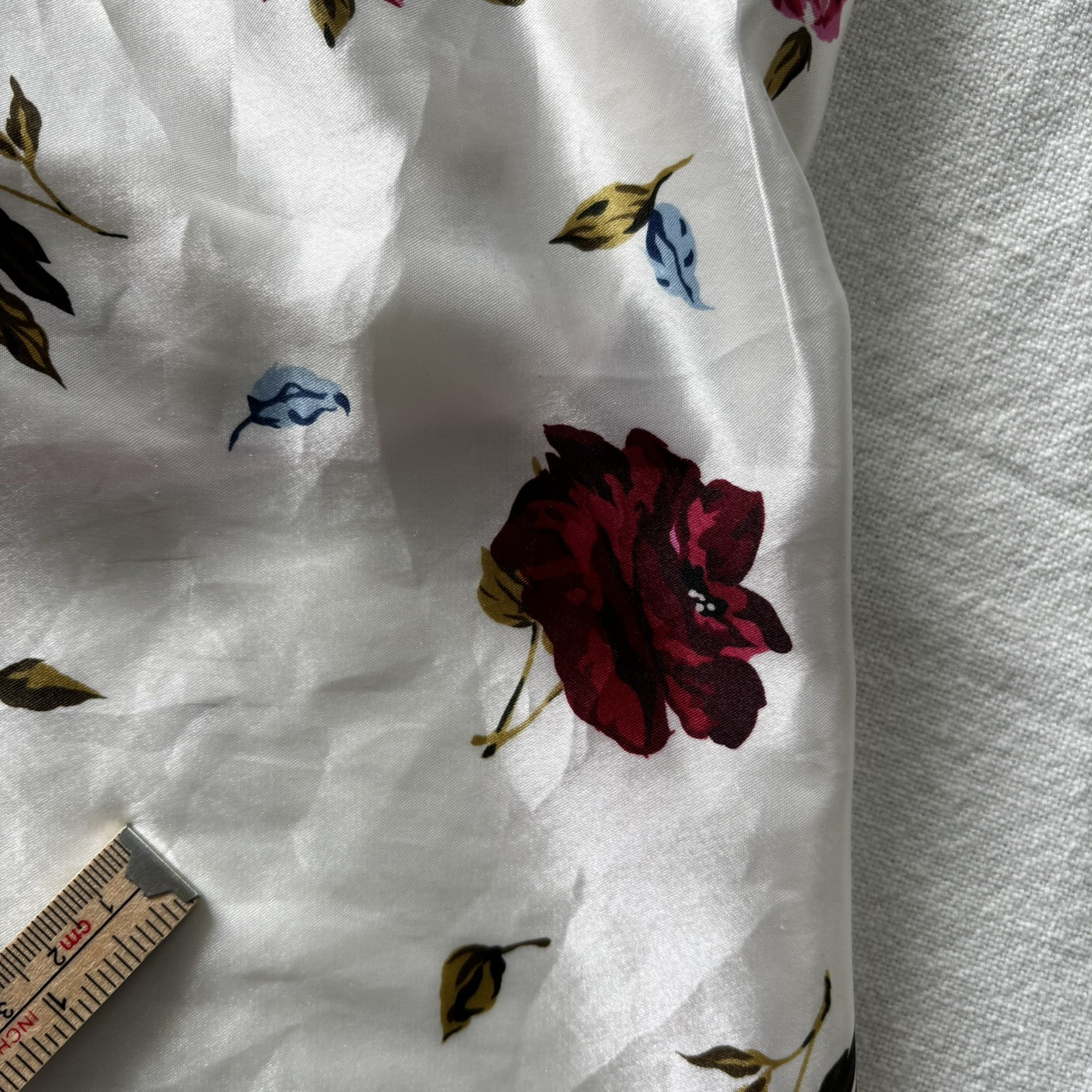 100% Silk Maxi Nightdress Dress Gown By Plants Floral Cottagecore Fairycore *