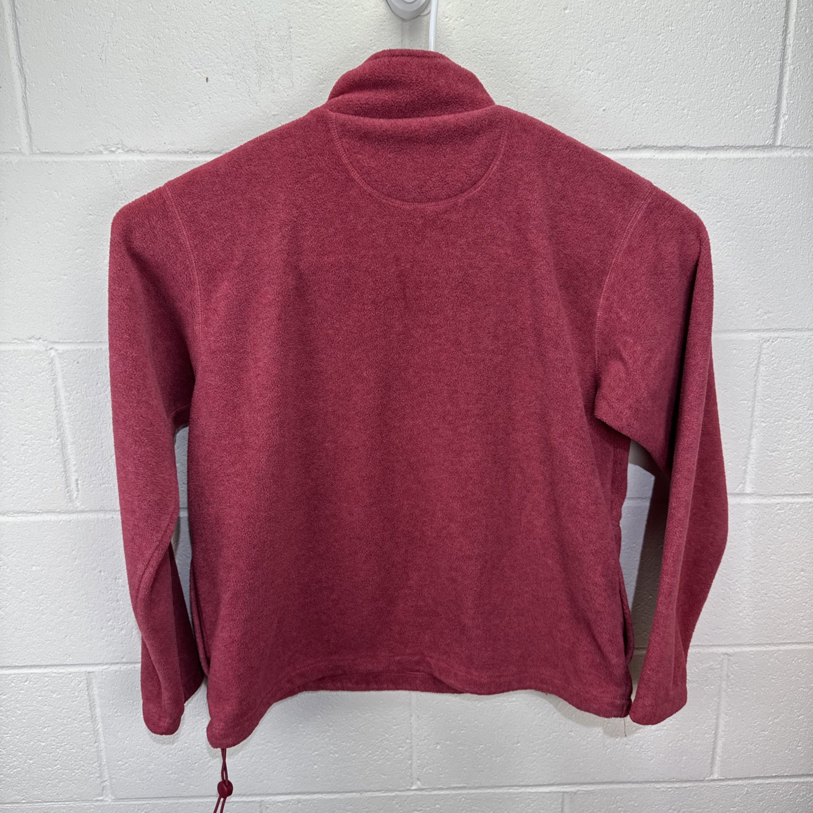 Vintage Northern Reflections 1/4 Zip Pullover Fleece Sweater M Embroidered Cat
