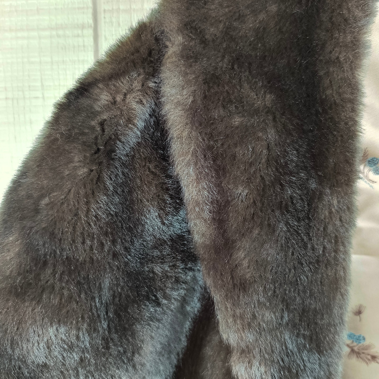 Vintage 60s Regina Glenara by Glenoit Faux Fur Capelet Cape Stole Made in USA