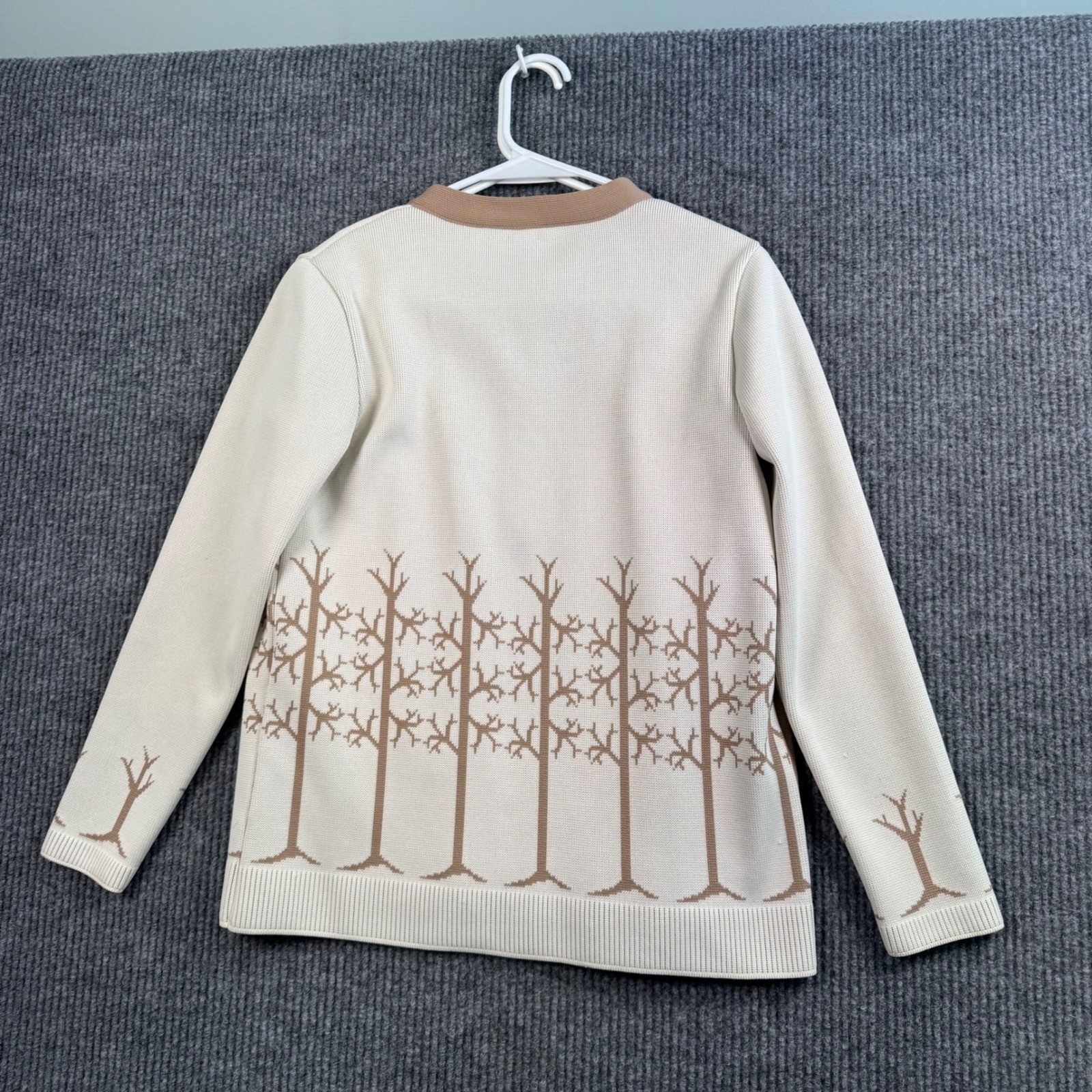 Vintage Cottagecore Tree Knit Twinset Fairy Grunge Grandpa Core Sweater Set