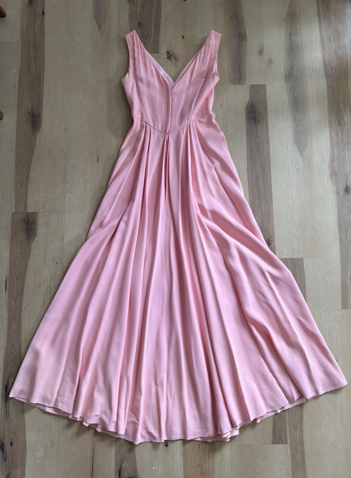 Vintage Mike Benet Pink Peach Formal 12
