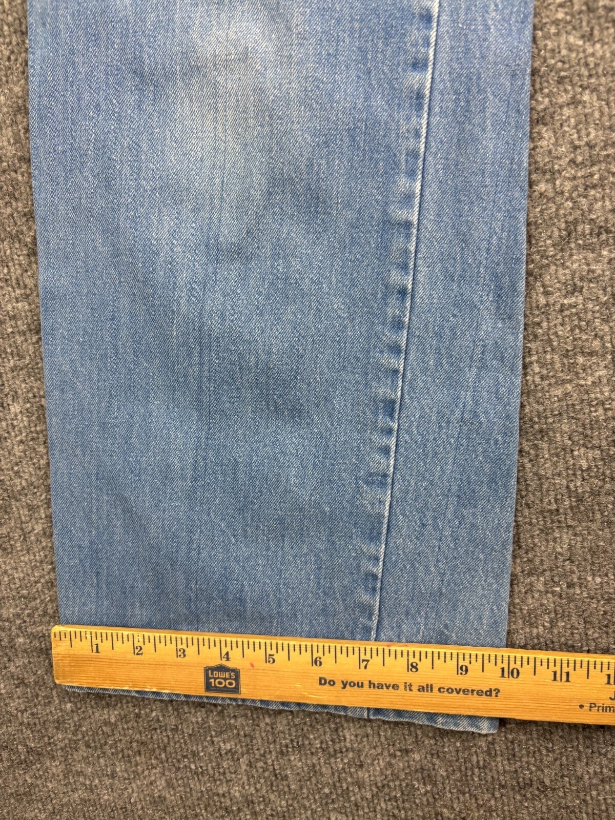 Vintage 1970s Levi’s Texas Riders Jeans Women’s 11 Blue Western Cowgirl USA Made