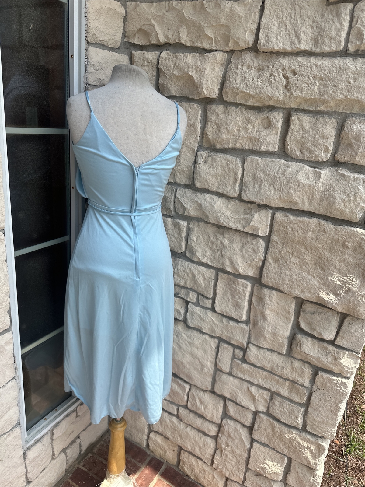 Vintage Union Made 70s dress spaghetti straps size small