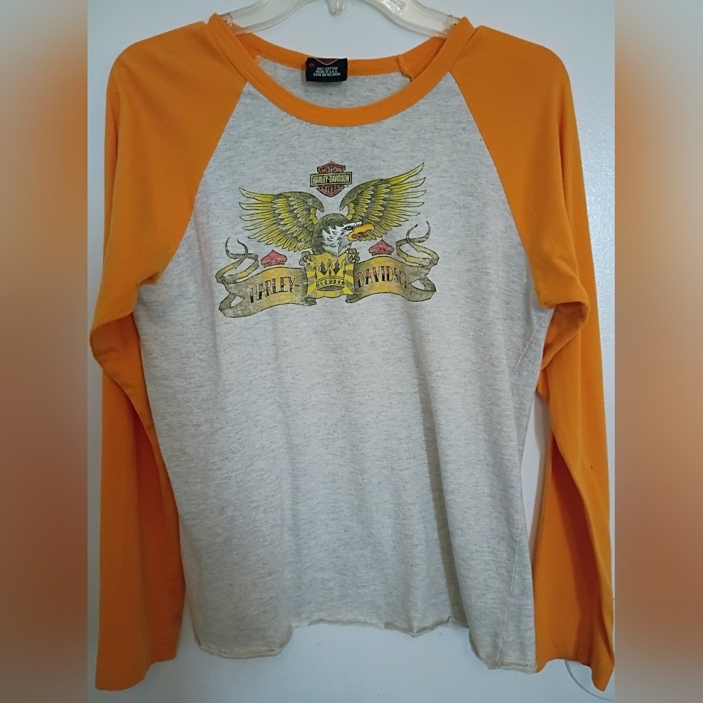 VTG Harley-Davidson Women’s Long Sleeve T-shirt Atlanta Ga.Sz 2X