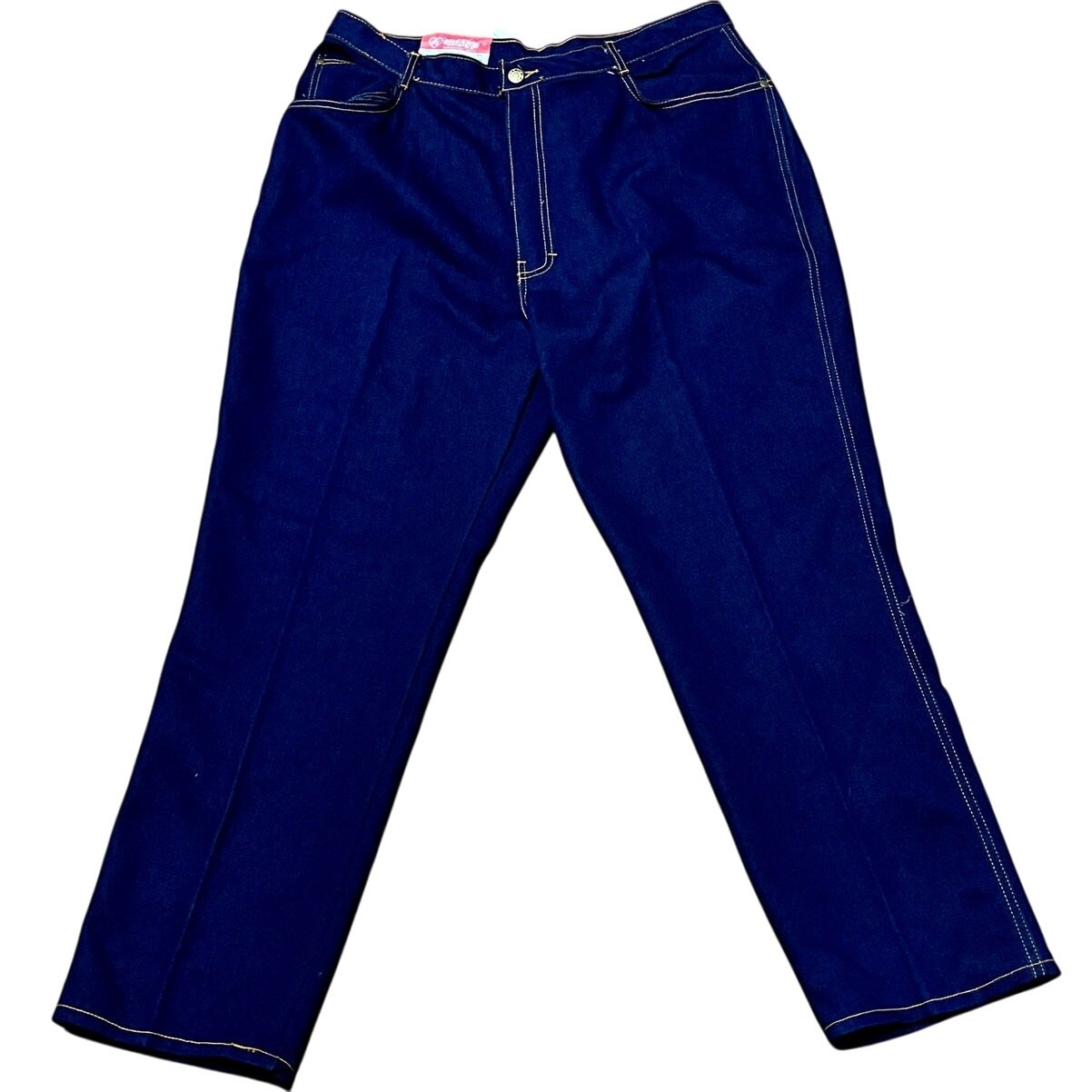 Women’s P.S. Gitano Mom Jeans Size 38 Reg High Rise Power Stretch NWT NOS Dark
