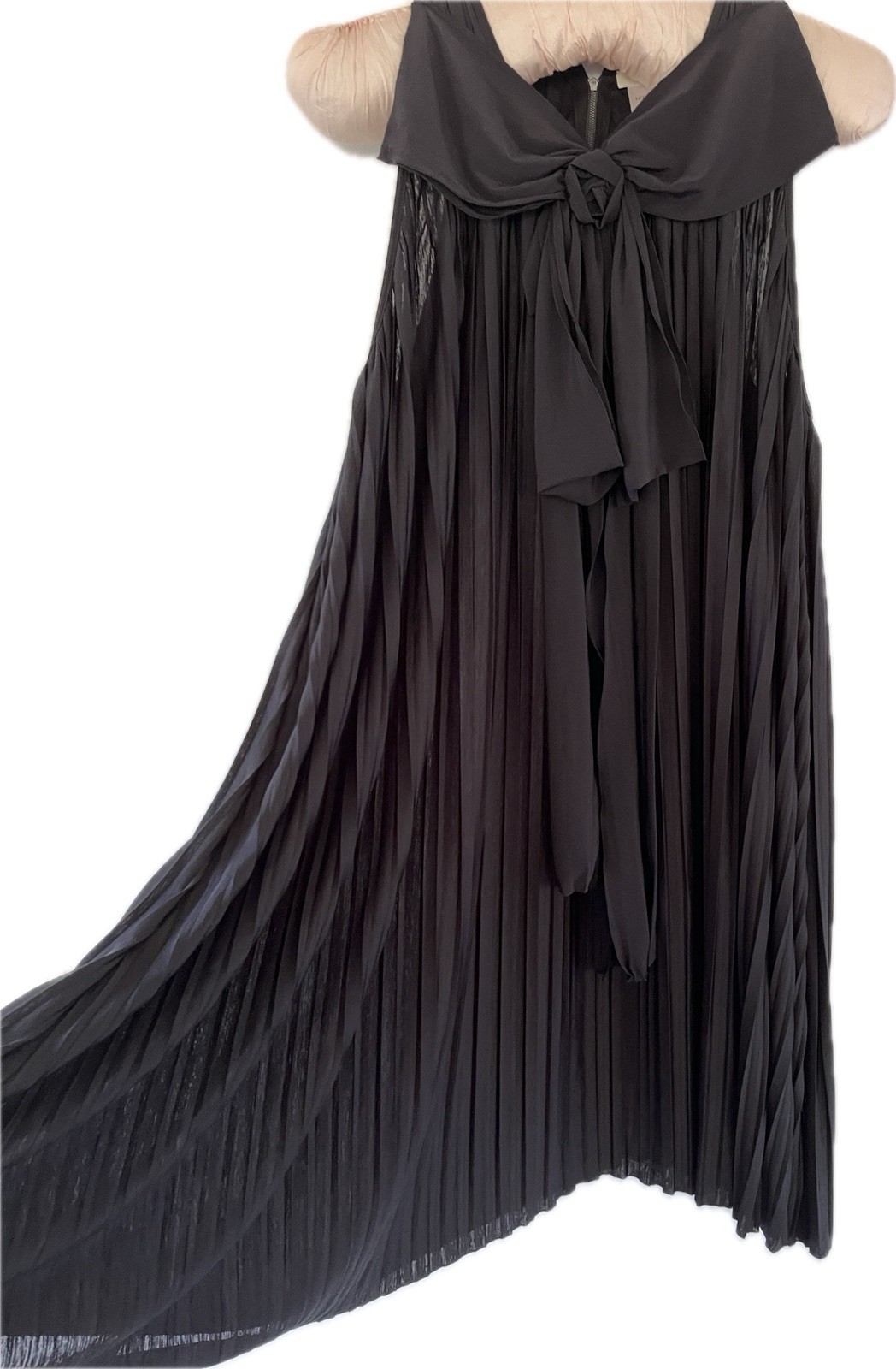 Vintage Chloe 2006 LBD Phoebe Philo Last Collection Pleated Summer Dress