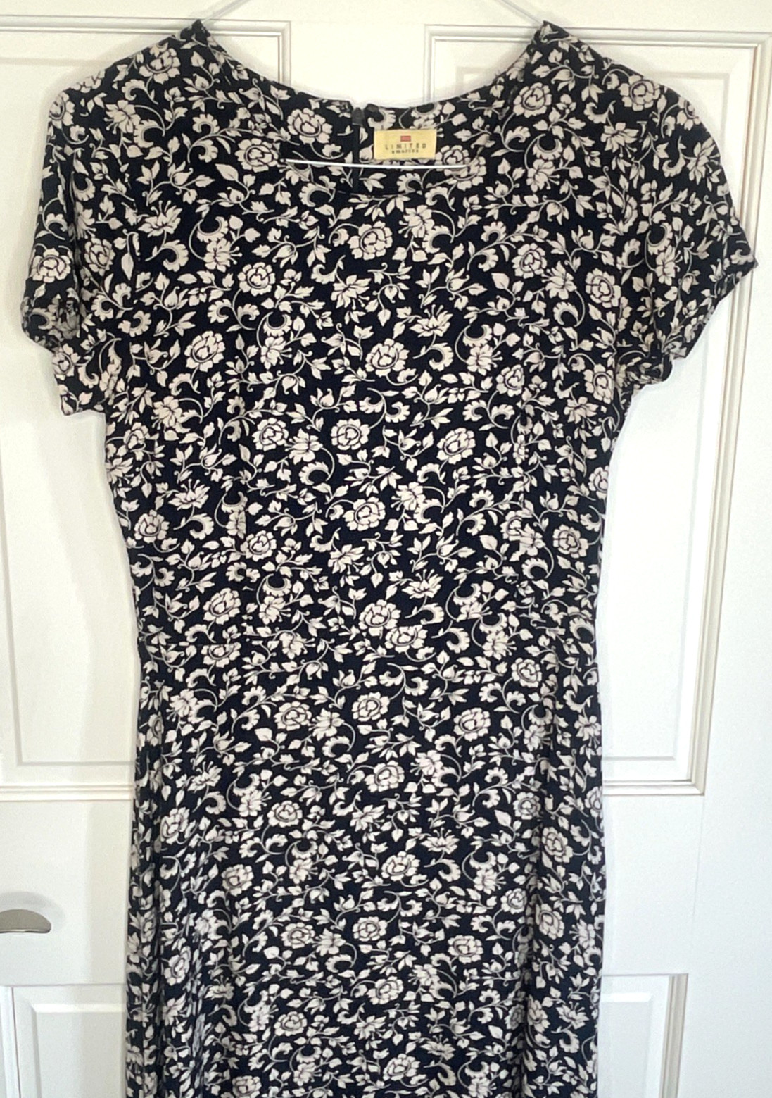 Vintage 90s Women’s Retro Floral Maxi Dress Sz 8 Y2K Whimsigoth Boho Cottagecore