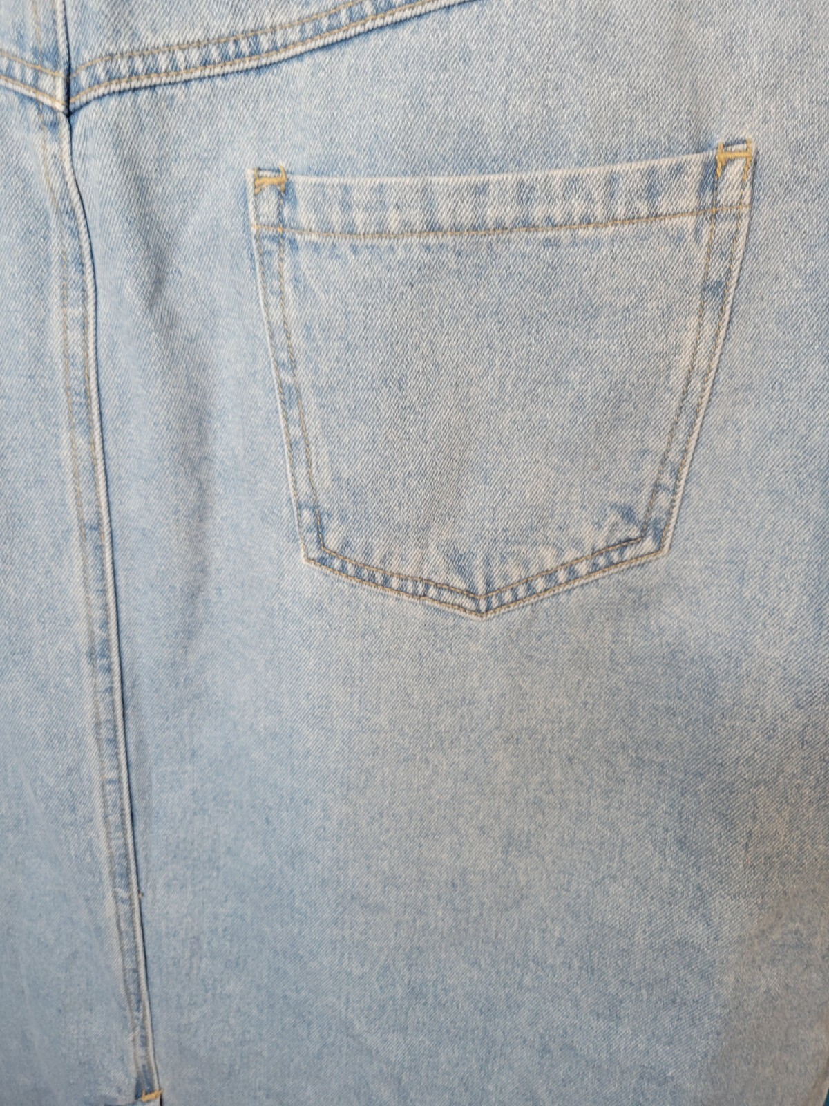 Vintage 80s 90s Cervelle Denim Western Skirt Size Large