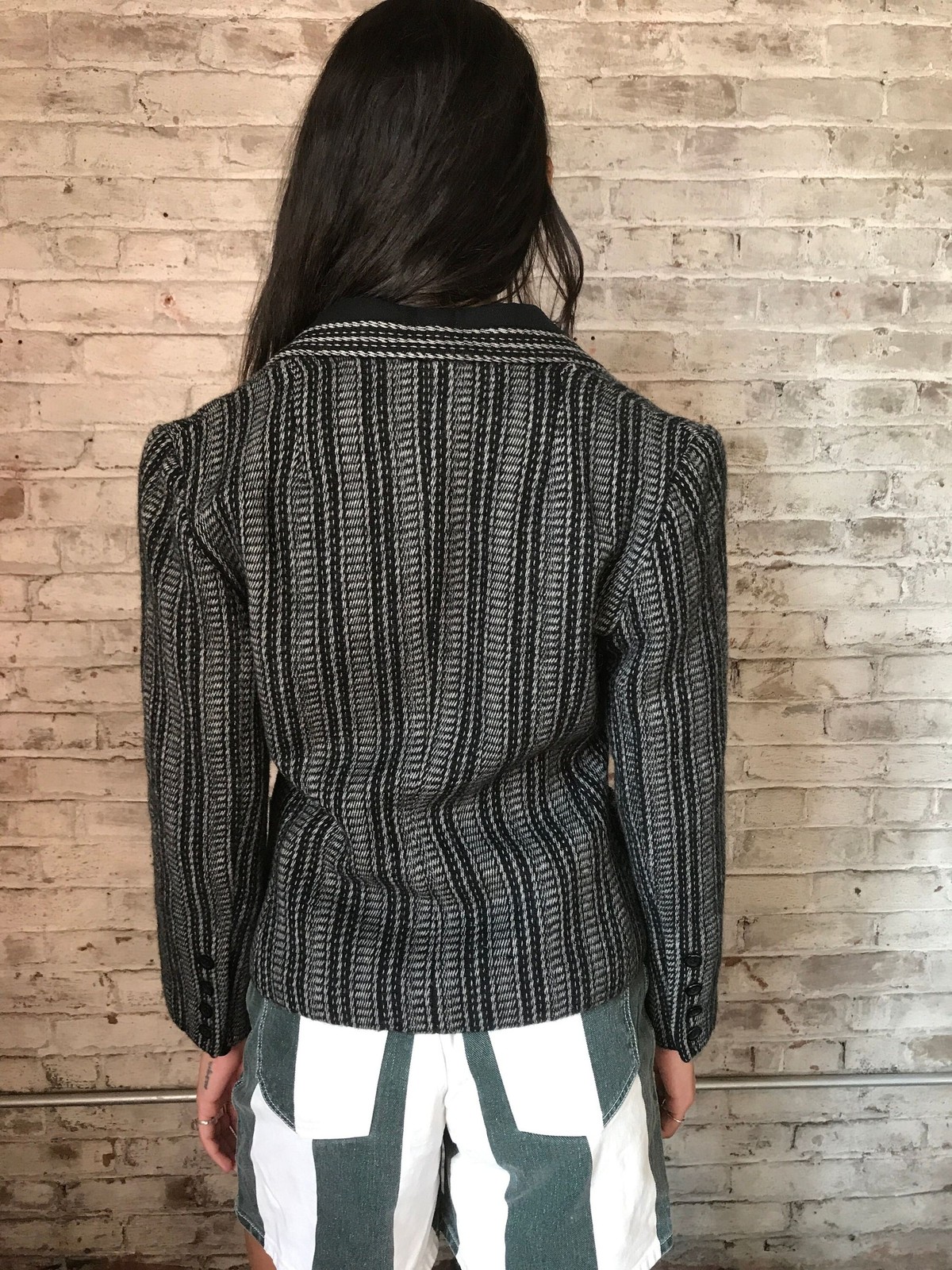 Vintage Sonia Rykiel Wool Tweed Blazer: Union Made in USA
