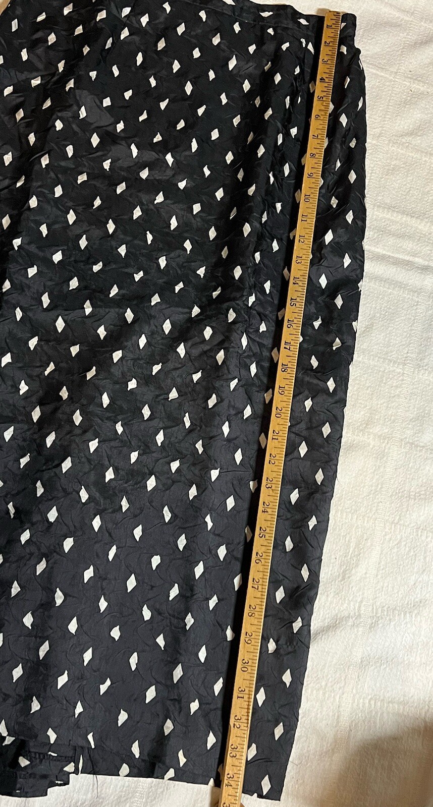 Handmacher Sport Women’s Vtg Midi Skirt Textured Imported Fabric ILGWU 1950’s