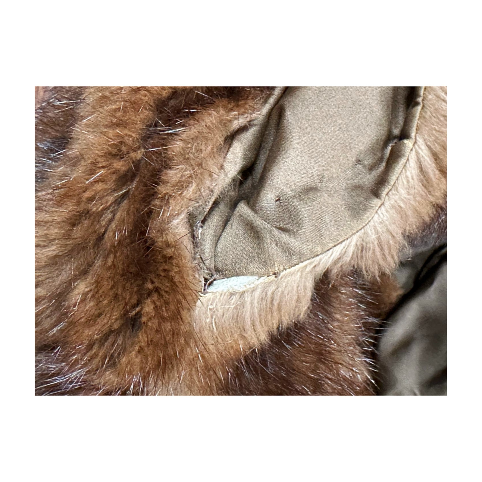 Vintage Luxe Brown Fur Coat – Short Length – Small/XS