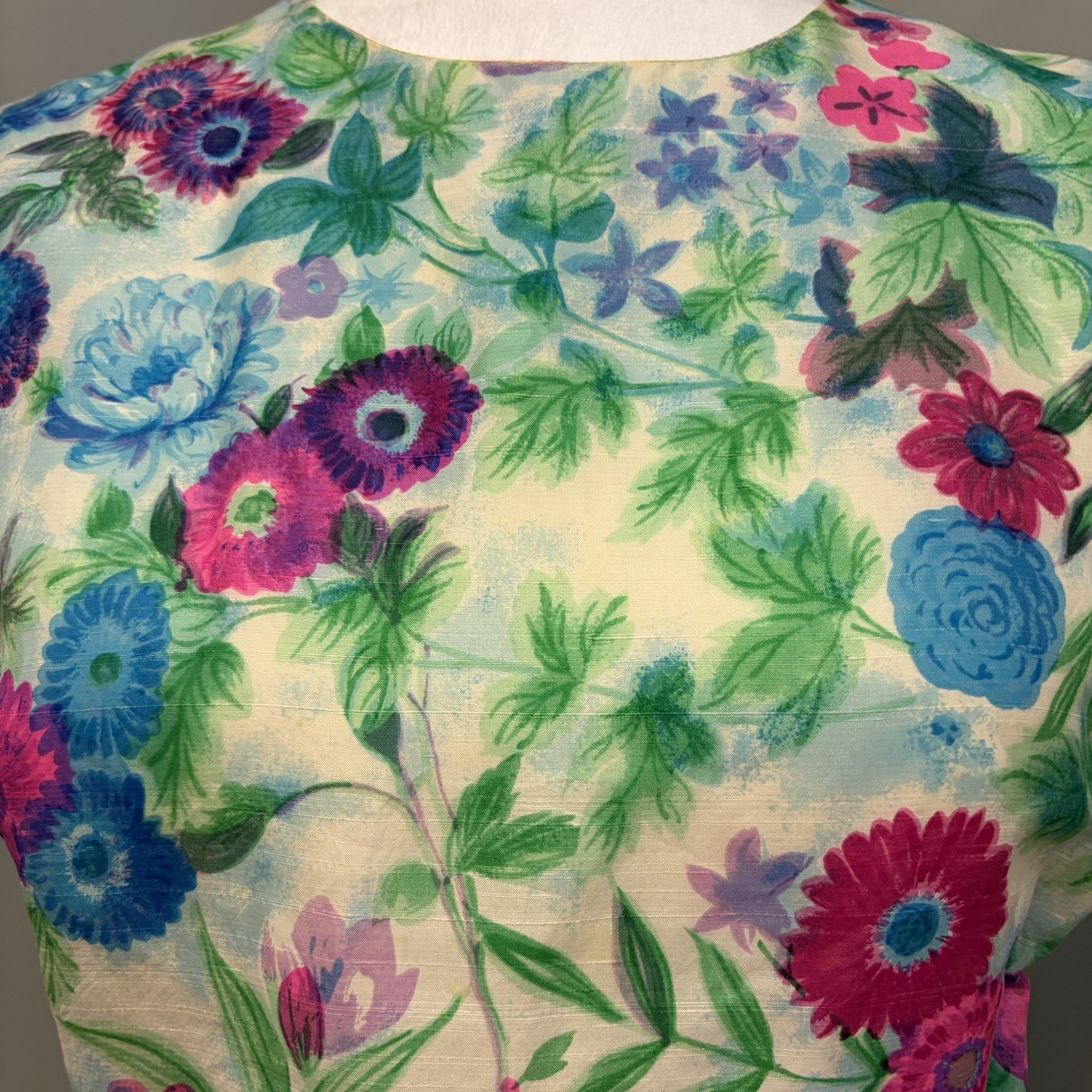 60’s Frances Brewster Silk Dress