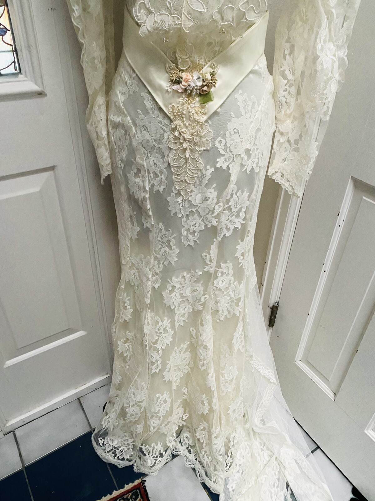 New WT 1970’s Susan Lane’s Country Elegance Victorian Wedding Dress 8