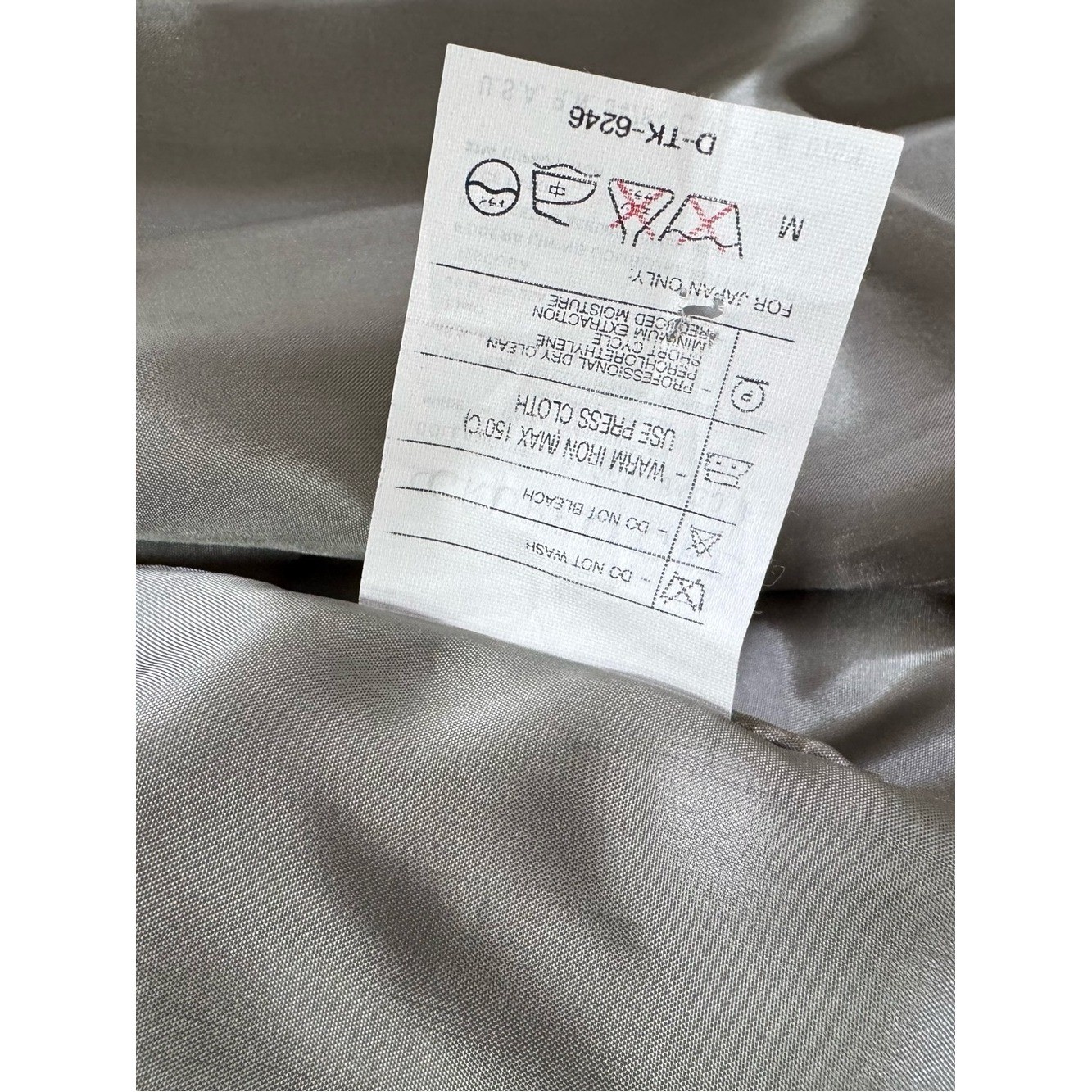 Vintage Giorgio Armani Le Collezioni Sage Green Linen Blend Long Blazer size M