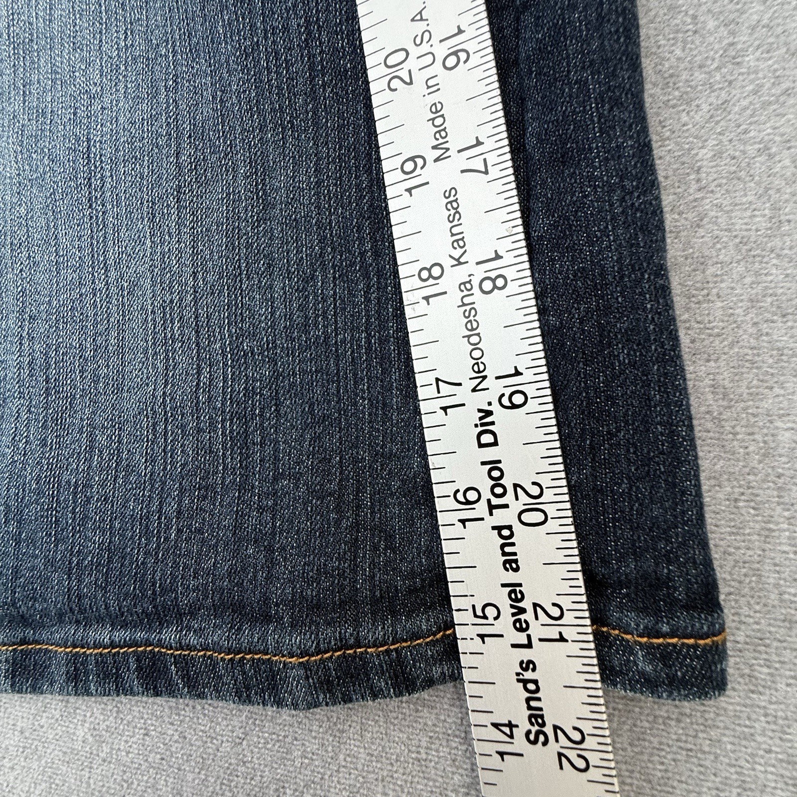 Quality Apparel Women’s Skirt Size 21/22 Jean Skirt Blue Denim