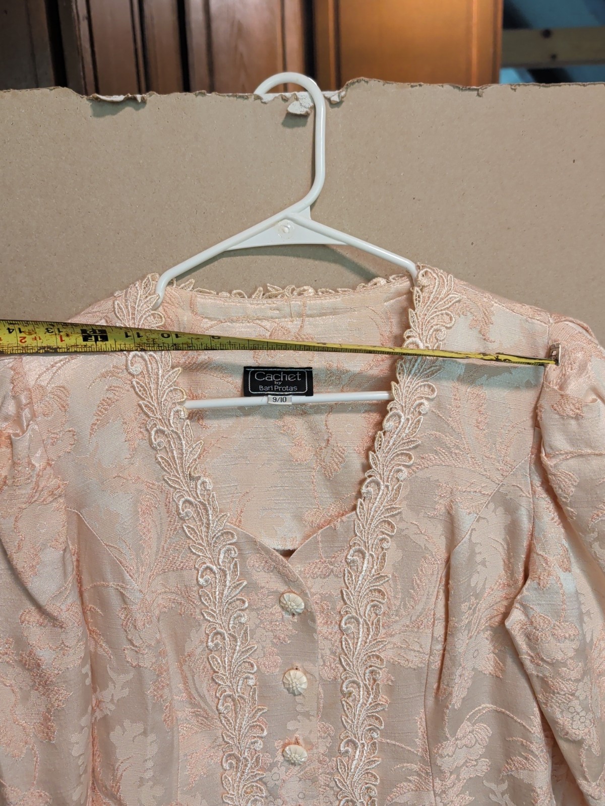 Vintage Jacket Cache By Bari Protas Size 9 /10 See Description For Sizing
