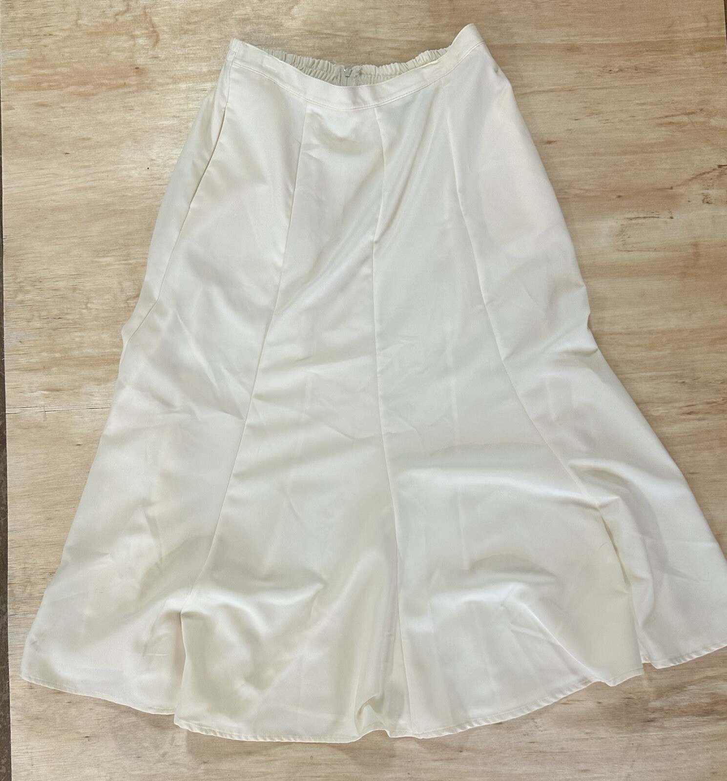 1849 Authentic Ranchwear Vintage Cream Lace Blazer And Skirt Set Size LG w/ Slip