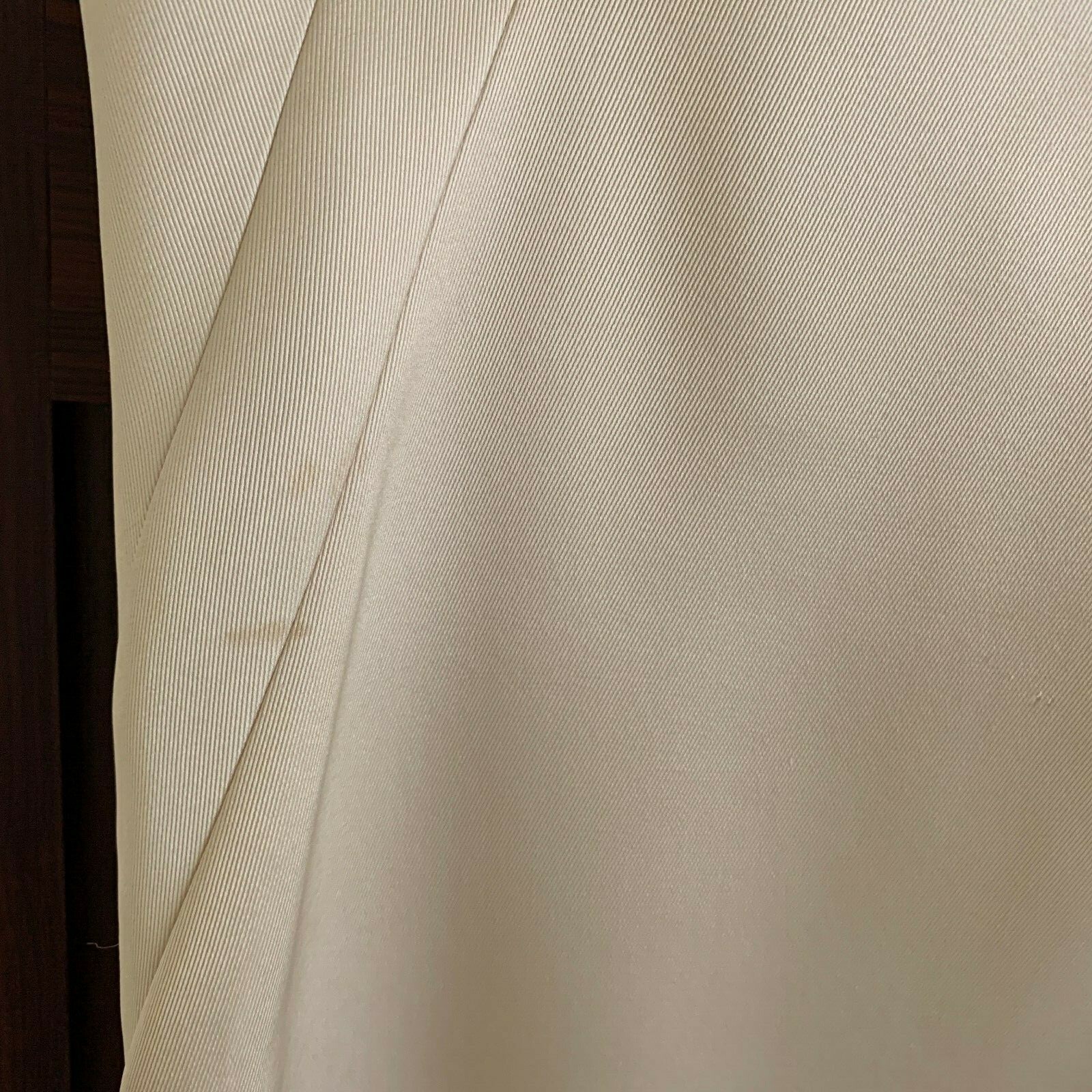 Vintage HELEN ROSE 2 Piece Formal Dress & Jacket Beaded Jeweled Cream Color Sz M