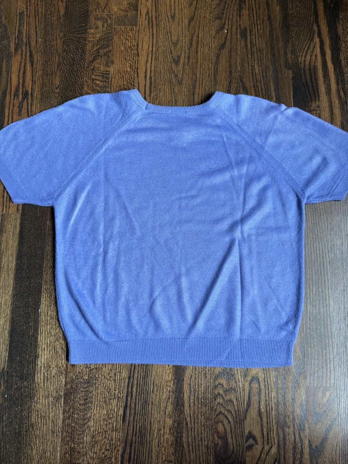 Designer Originals Vintage Sweater Set Periwinkle Made In USA M Acrylic