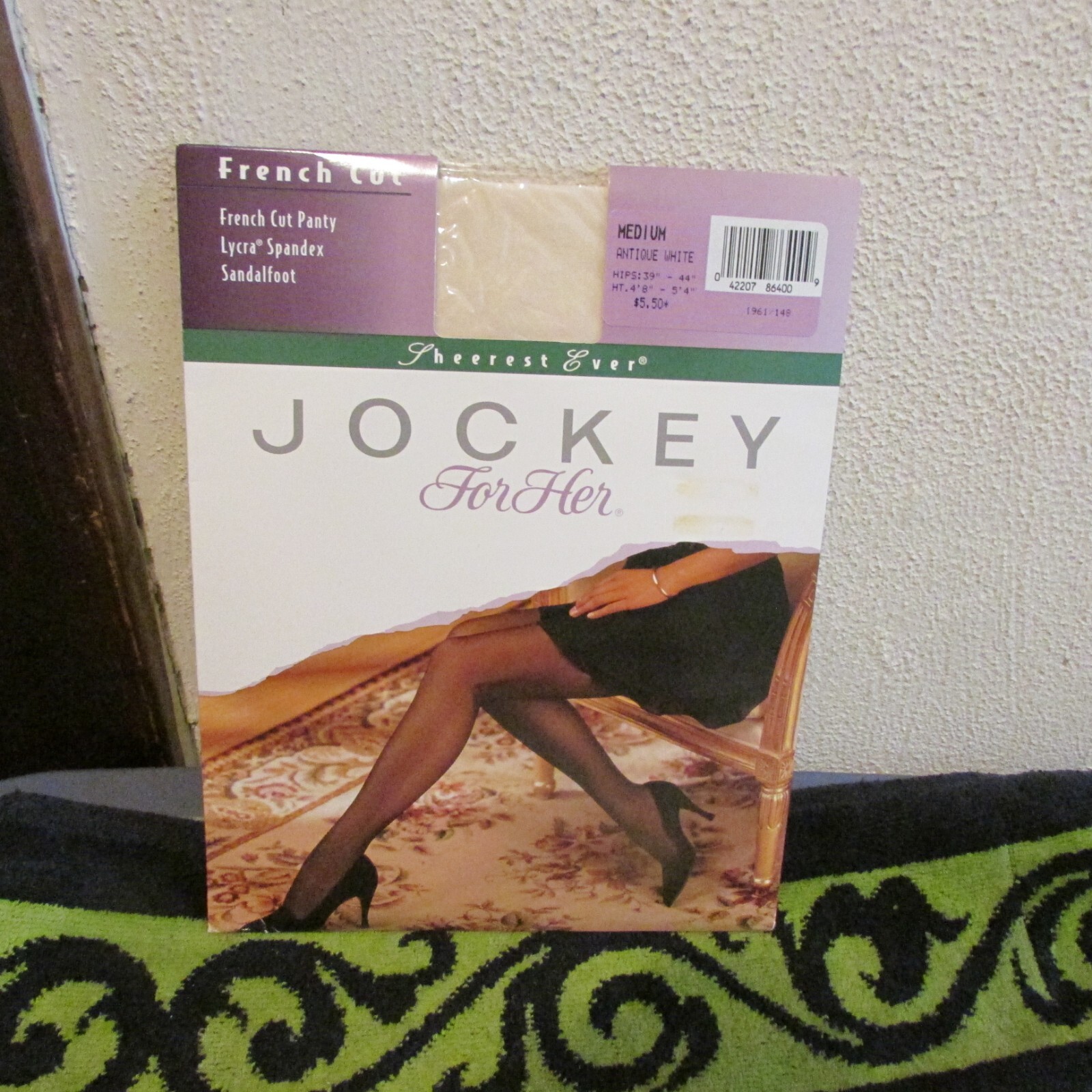 ** 6 New Pairs. Women’s 1990’s Jockey Pantyhose Size Med-Med Tall. 6 Colors. **