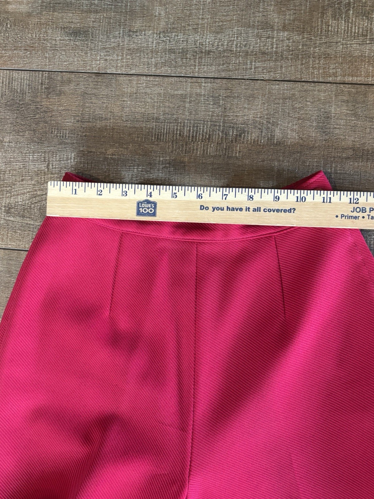 Vintage 1970s Womens Pant Suit Set Houndstooth Bell Bottom Pants Homemade