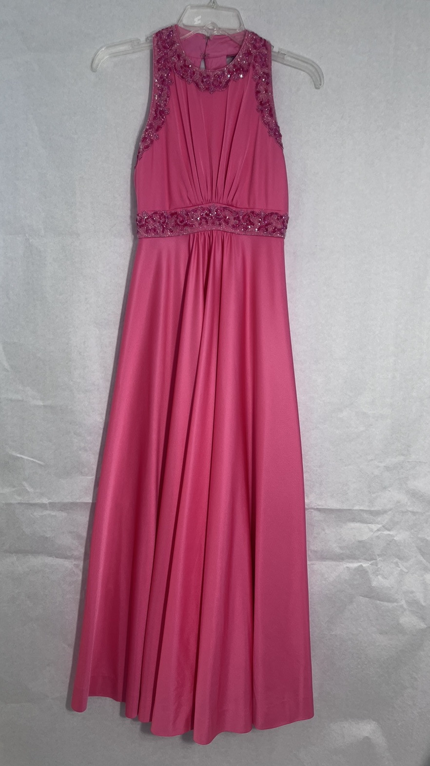 International Ladies Garment Workers Union VINTAGE DRESS WOMENS Pink Formal Sz 6