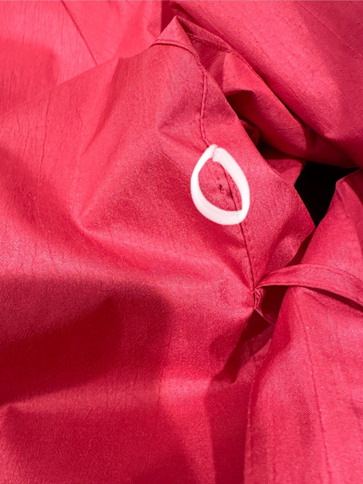 1980s J Gallery Women’s Trench Coat Watermelon Pink Belted Raincoat 11/12 Petite