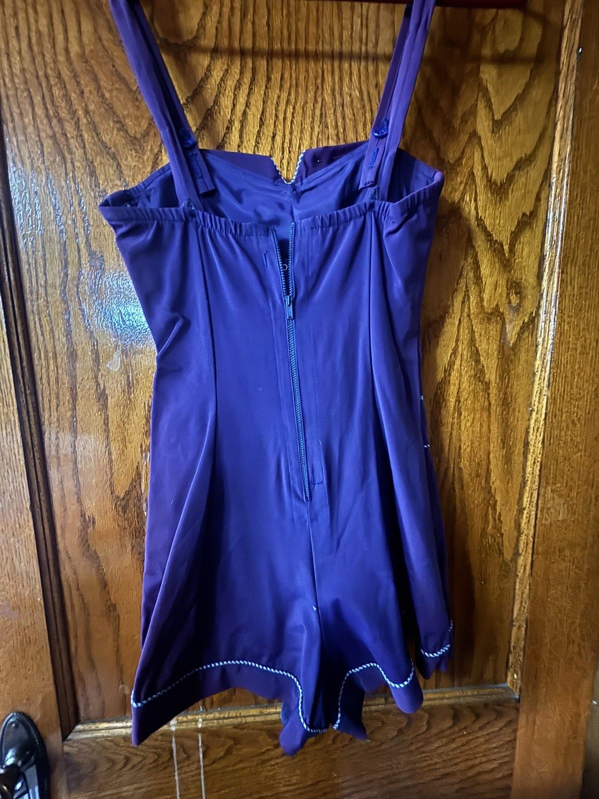Vintage 1960s Cole of California Swimdress Swimsuit Mod 14 Blue