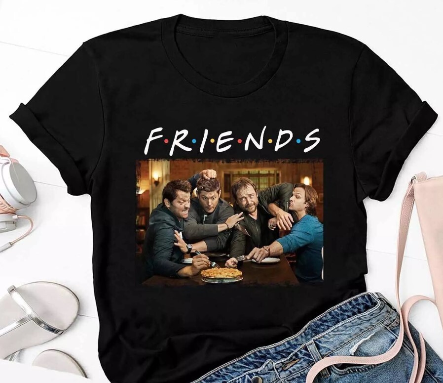Friends Supernatural T-Shirt, Sam And Dean Shirt, TV Series Shirt
