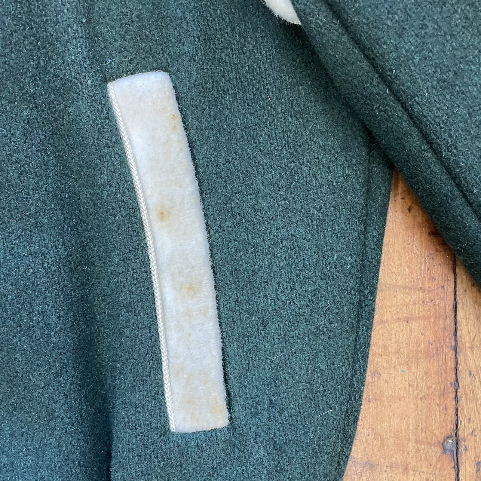 Vintage 70’s Bristol High School Letterman Green Jacket (Rhode Island)
