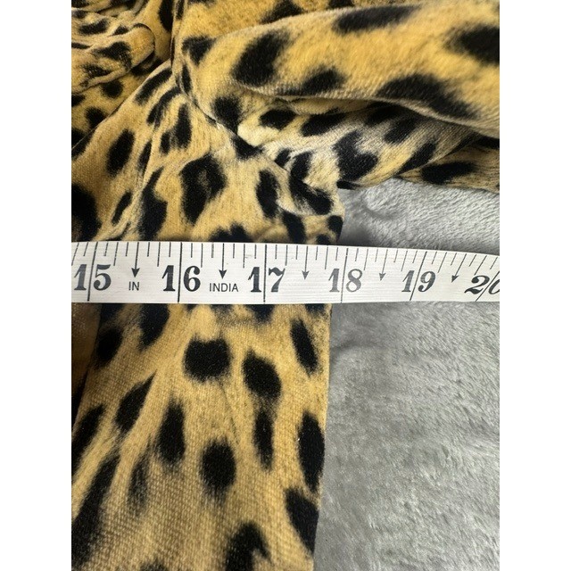 Lawrence of London Coat Women S Leopard Print Double Breasted Weather Resistant