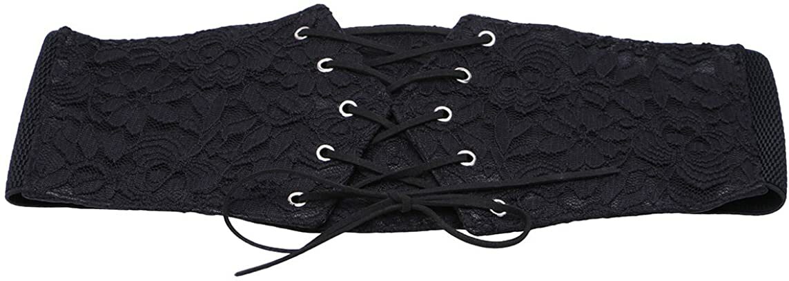 Women’s Elastic Stretch Corset Belt Cincher Belt Waspie Belts