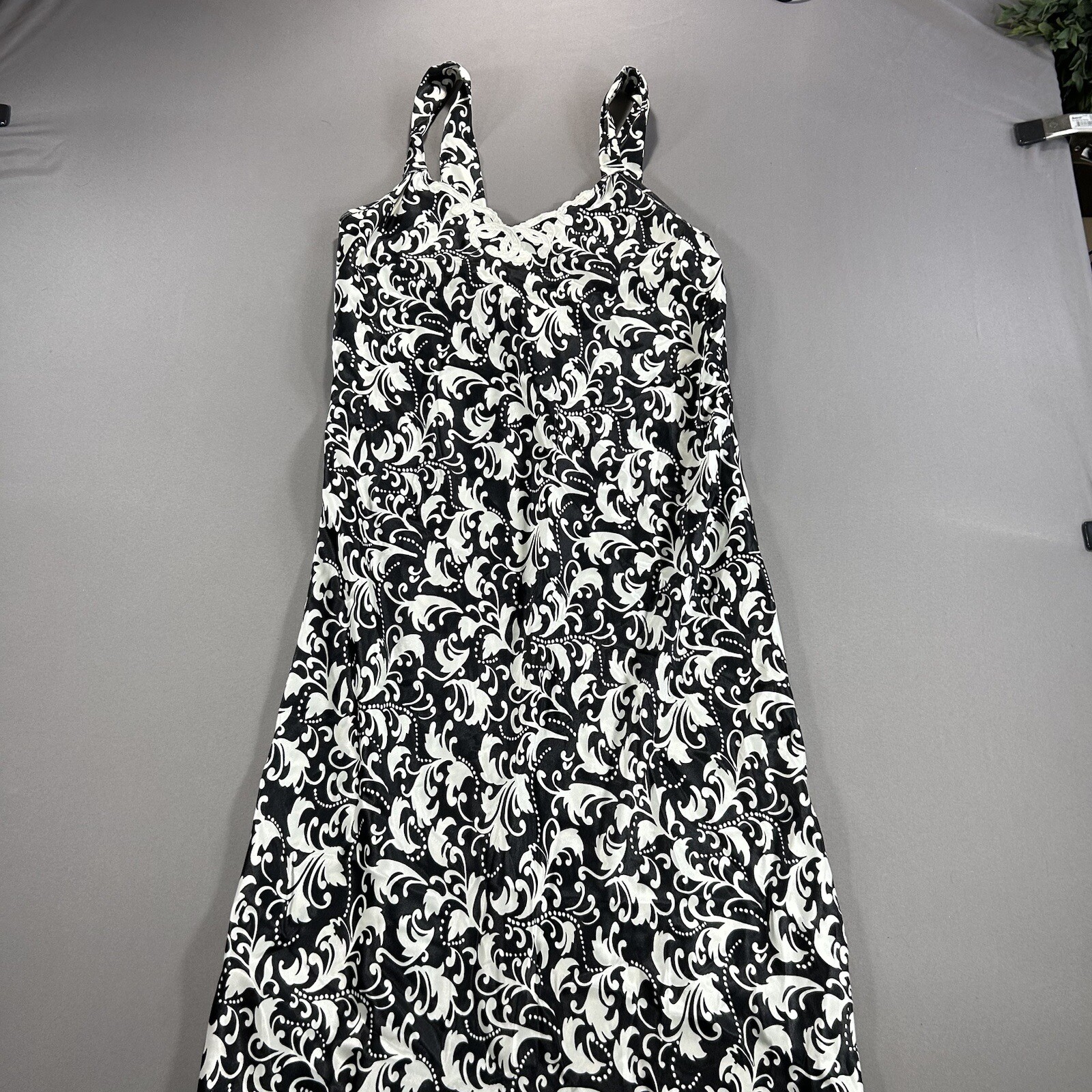 Vintage Komar Formal Nylon Maxi Dress Slip Women 8