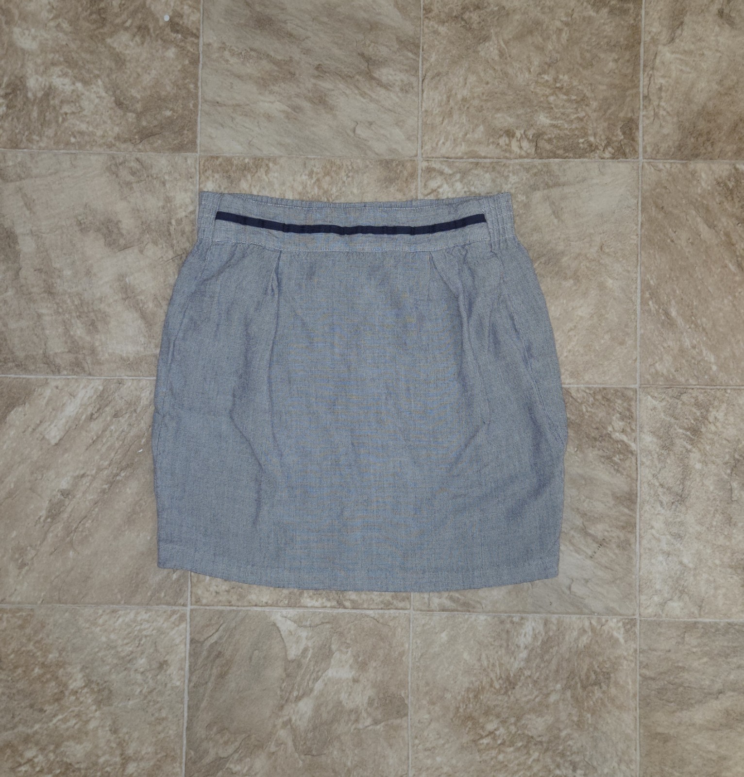 McMullen Sport Women’s Vintage Skirt Pleated Rayon Size Small (S) USA Rare Gray
