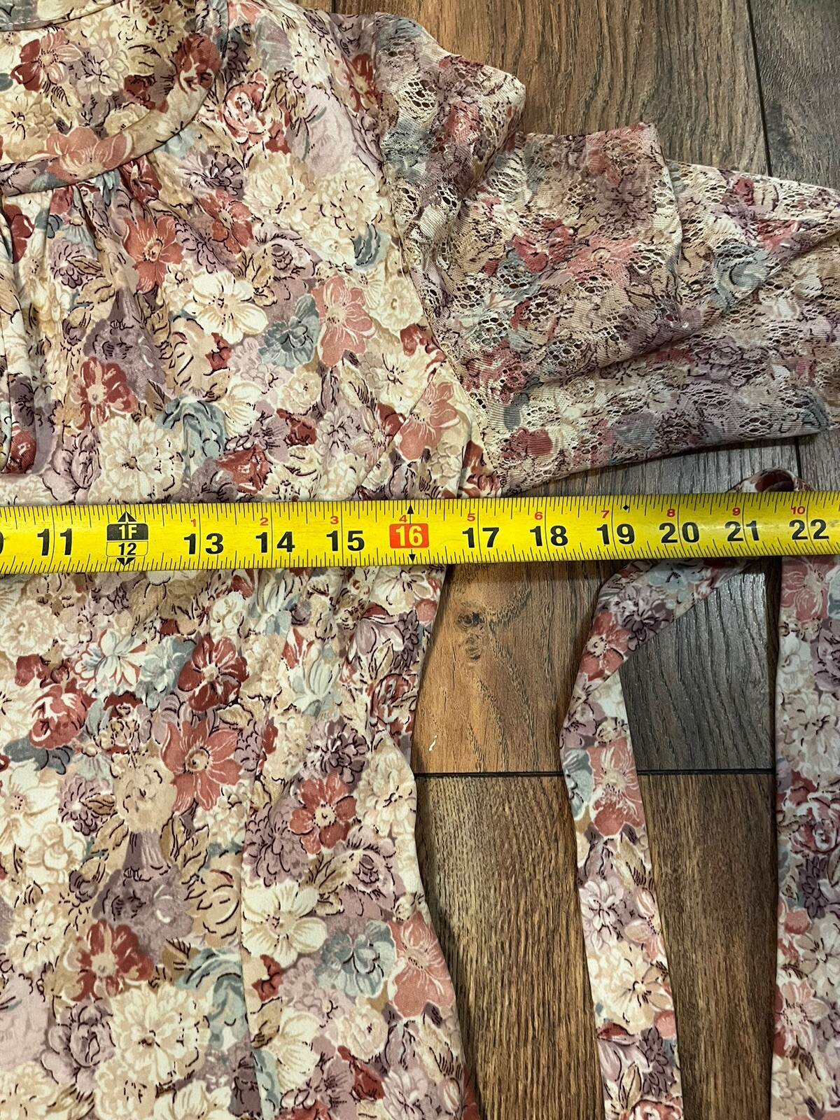 VTG 60s 70s Casualmaker Sy Frankyl Dress Womens Pink Floral Small