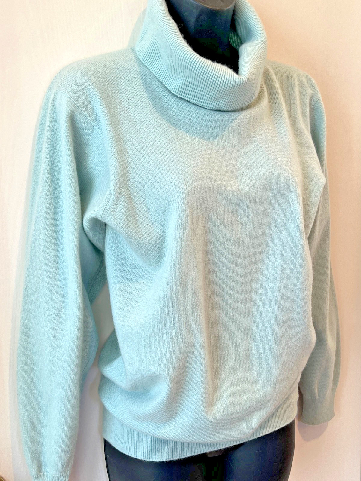 SCOTCH HOUSE Cashmere Cowl Neck Sweater Pringle Scotland Vintage