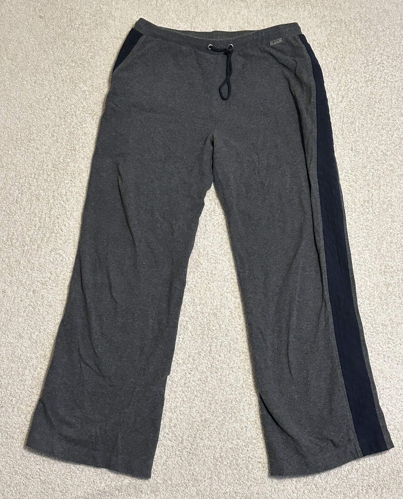 Y2K New York Laundry Stretch Sweatpants Loungewear Gray VTG 2000s Short