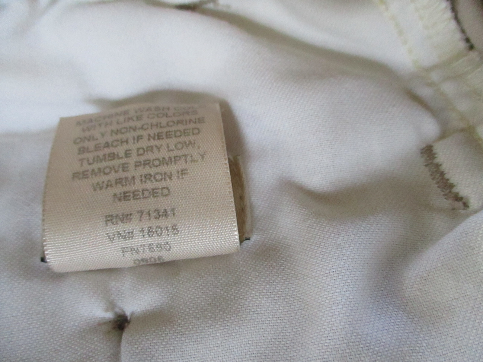 LL Bean Vintage 80’s Capri Crop Pants Women’s Size 16 Reg. 33 Elastic Back Waist